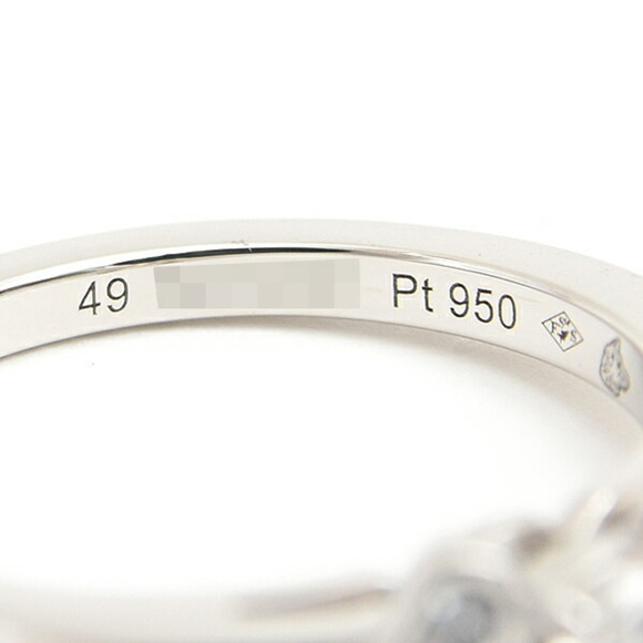 CARTIER Platinum Diamond Ring - Picture 6 of 10